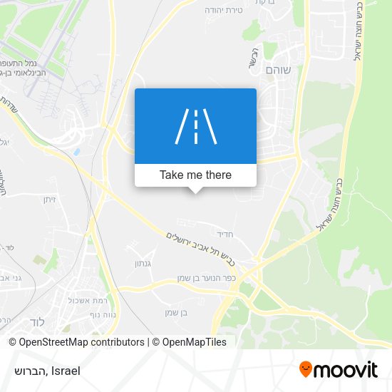 Карта הברוש