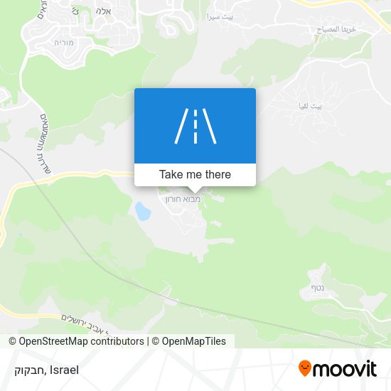 חבקוק map