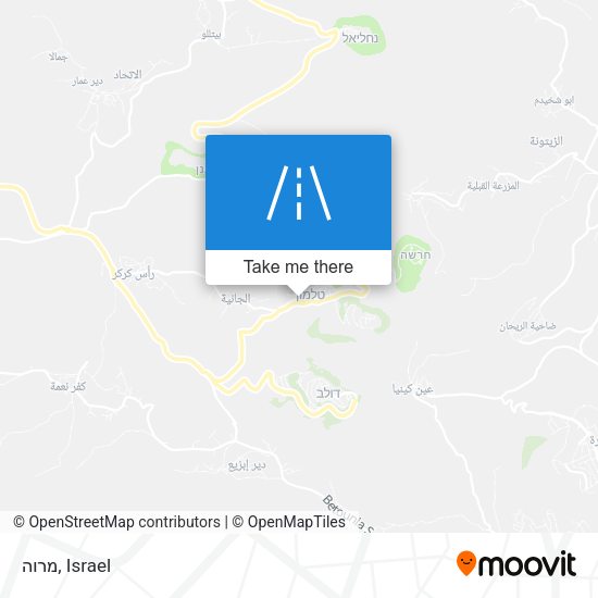 מרוה map