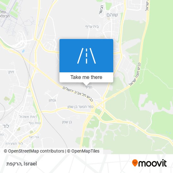 הרקפת map