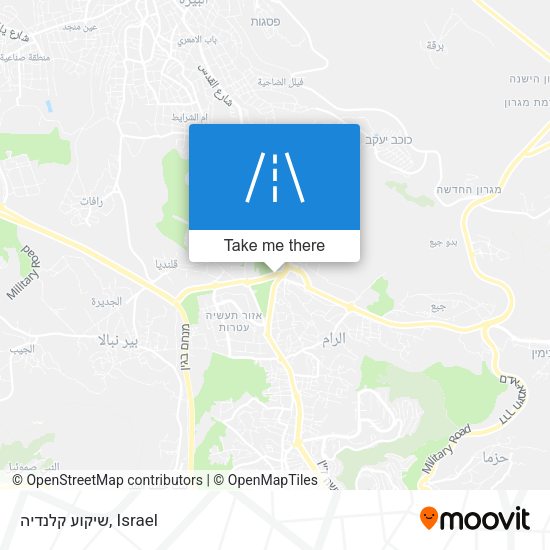 שיקוע קלנדיה map