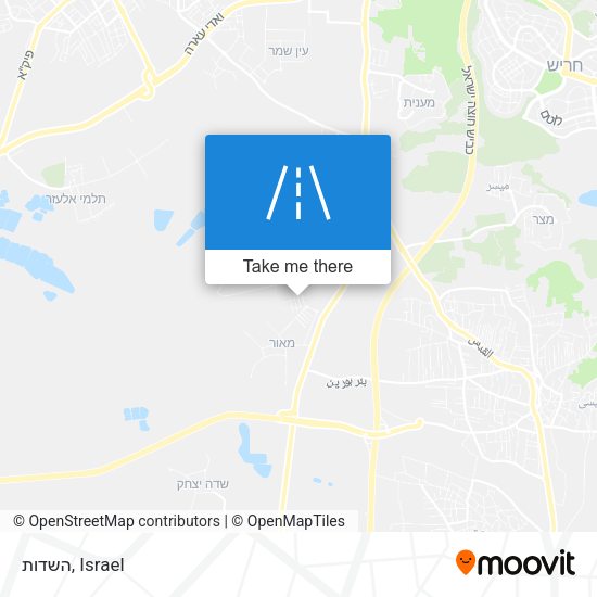 השדות map