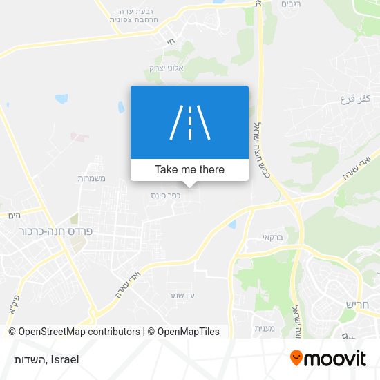 השדות map
