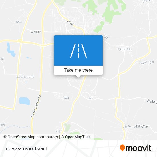 סמיח אלקאסם map