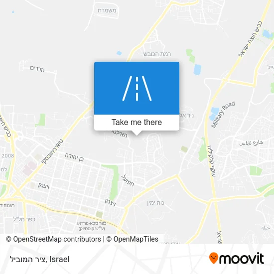 Карта ציר המוביל