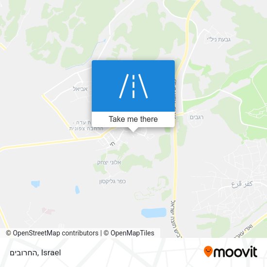 Карта החרובים