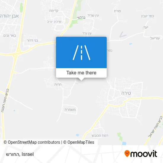 Карта החורש