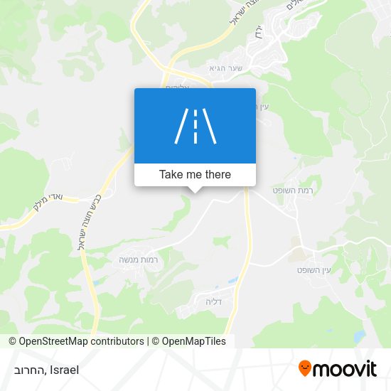 Карта החרוב