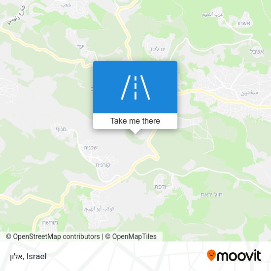 אלון map