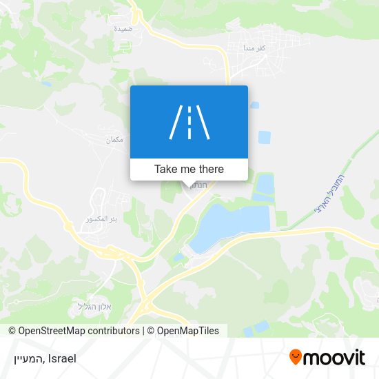 המעיין map