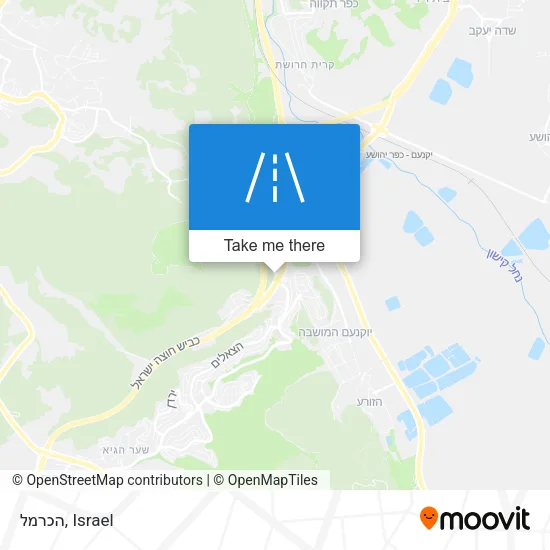 Карта הכרמל