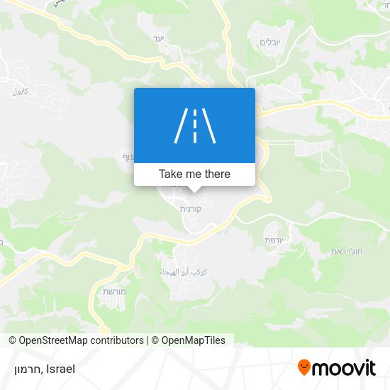 חרמון map