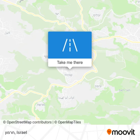 Карта חרמון
