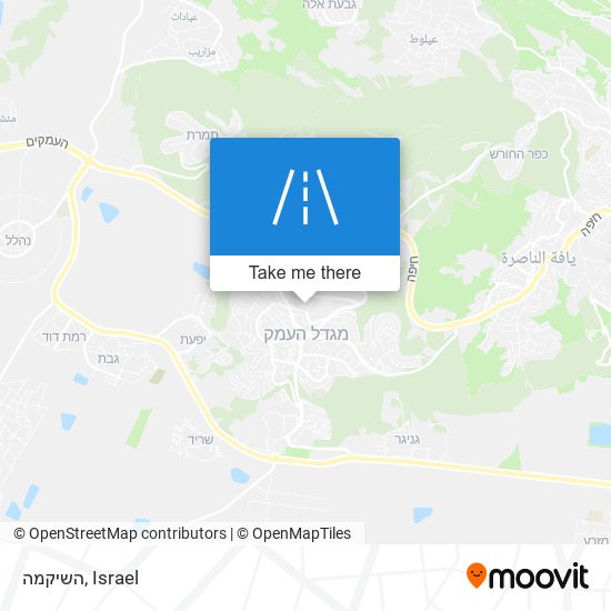 השיקמה map