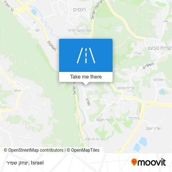 Карта יצחק שמיר
