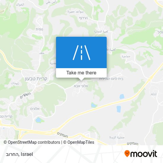 החרוב map