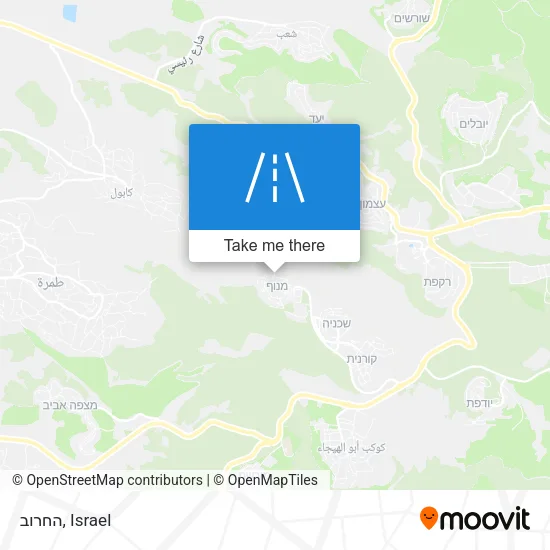 Карта החרוב