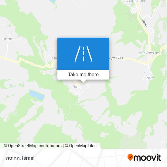 החיטה map