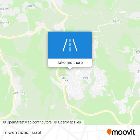 סמטת המשיח map