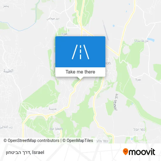 Карта דרך הביטחון