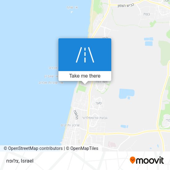 צלופח map