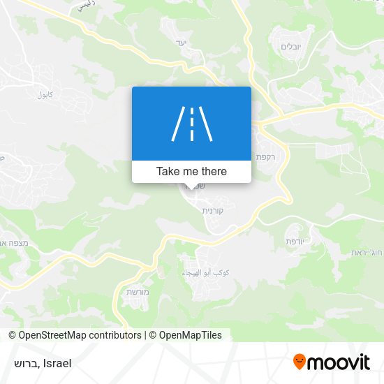 Карта ברוש