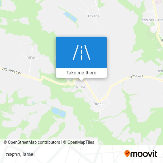 הרקפת map