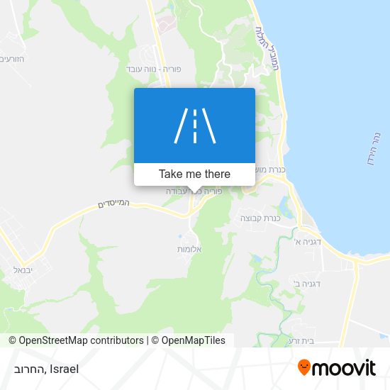 Карта החרוב
