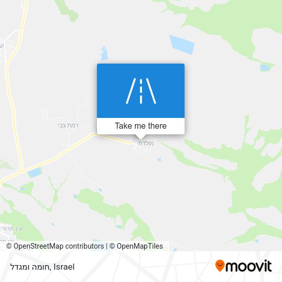 חומה ומגדל map