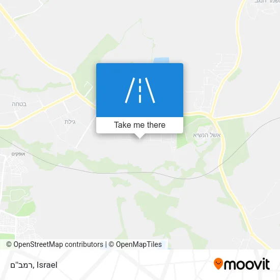 Карта רמב''ם