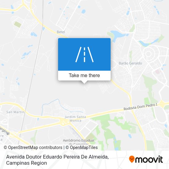 Avenida Doutor Eduardo Pereira De Almeida map