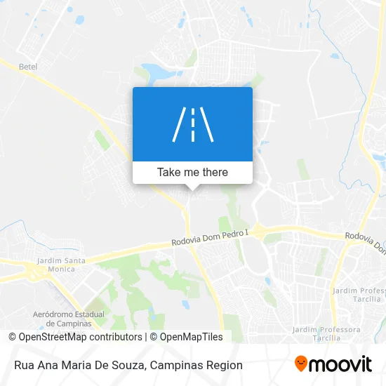 Rua Ana Maria De Souza map