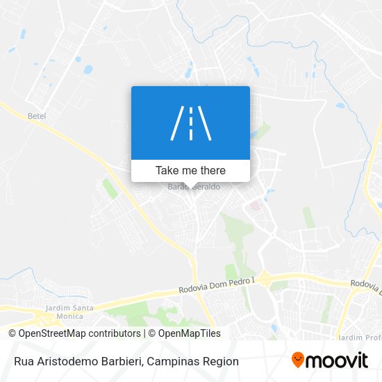 Rua Aristodemo Barbieri map
