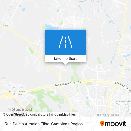 Rua Delcio Almeida Filho map