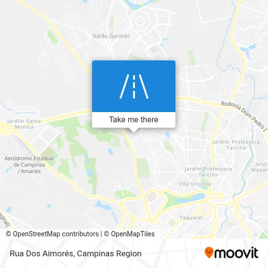 Rua Dos Aimorés map