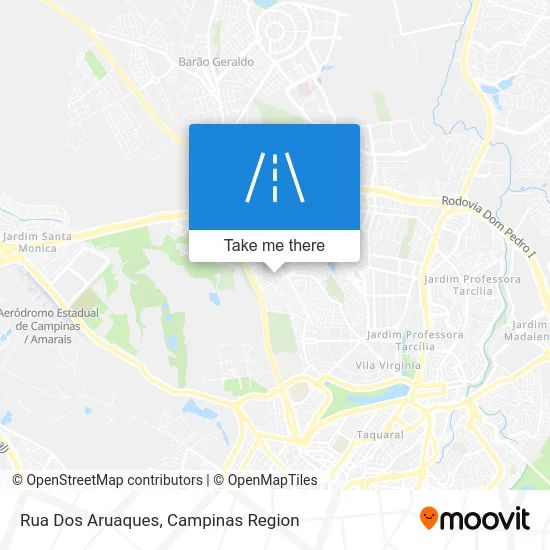 Rua Dos Aruaques map