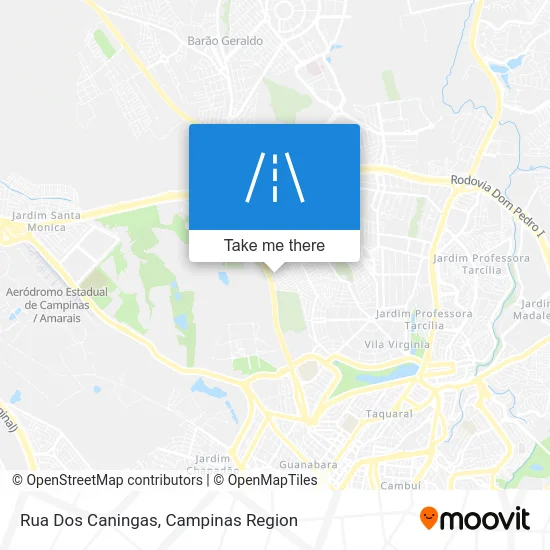 Rua Dos Caningas map