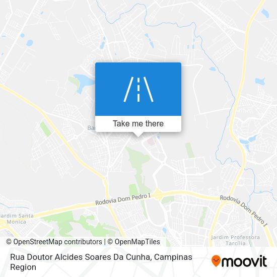 Rua Doutor Alcides Soares Da Cunha map