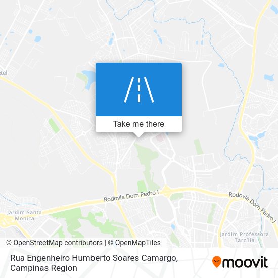 Rua Engenheiro Humberto Soares Camargo map