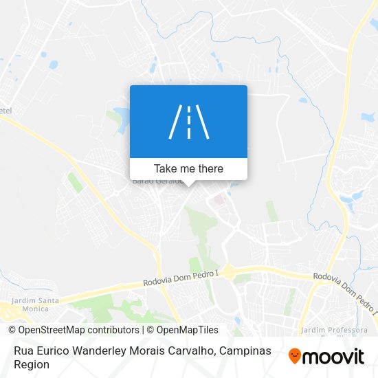 Rua Eurico Wanderley Morais Carvalho map