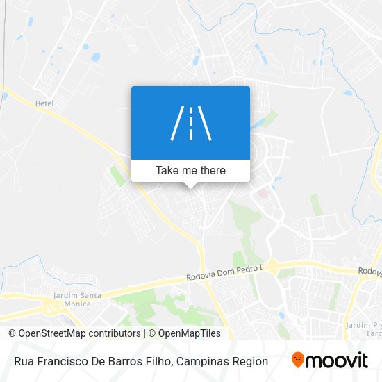 Rua Francisco De Barros Filho map