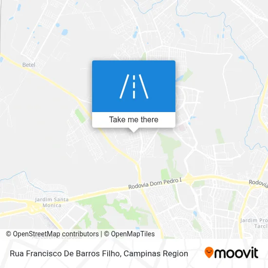 Rua Francisco De Barros Filho map