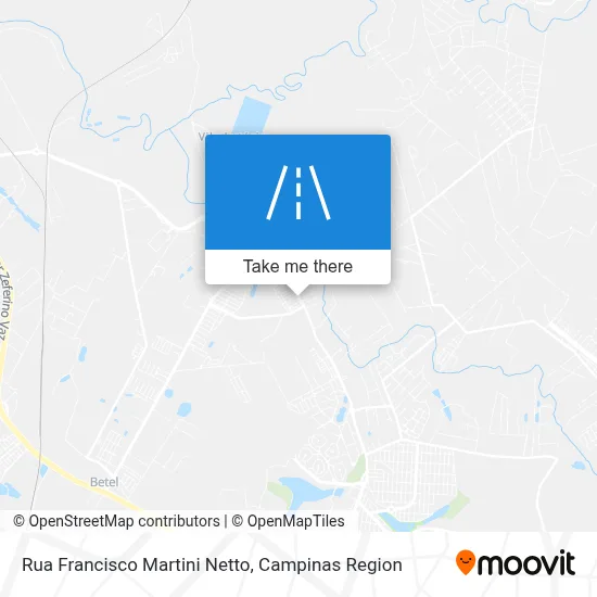 Rua Francisco Martini Netto map