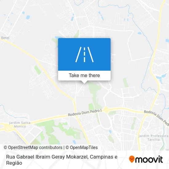 Rua Gabrael Ibraim Geray Mokarzel map