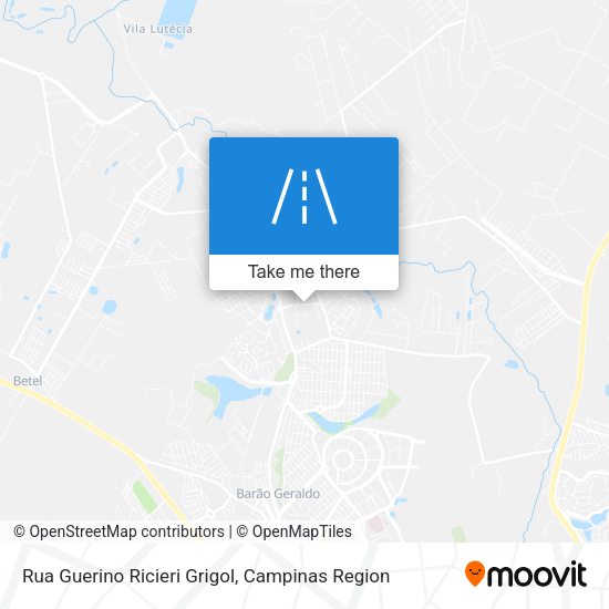 Rua Guerino Ricieri Grigol map