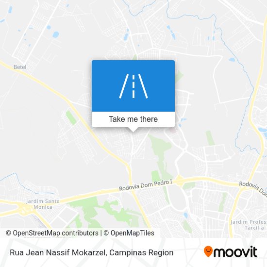 Rua Jean Nassif Mokarzel map