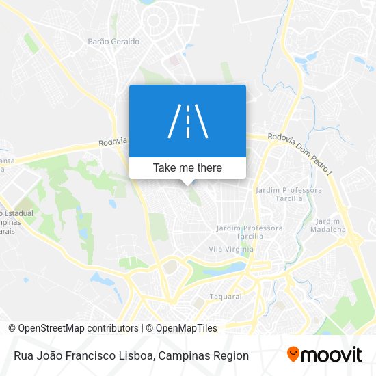Rua João Francisco Lisboa map