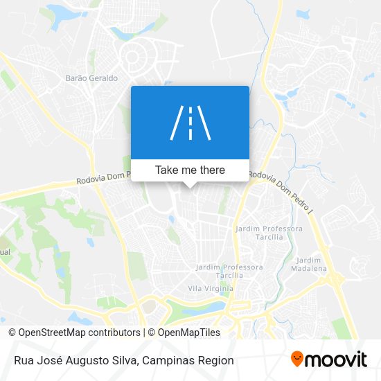 Rua José Augusto Silva map
