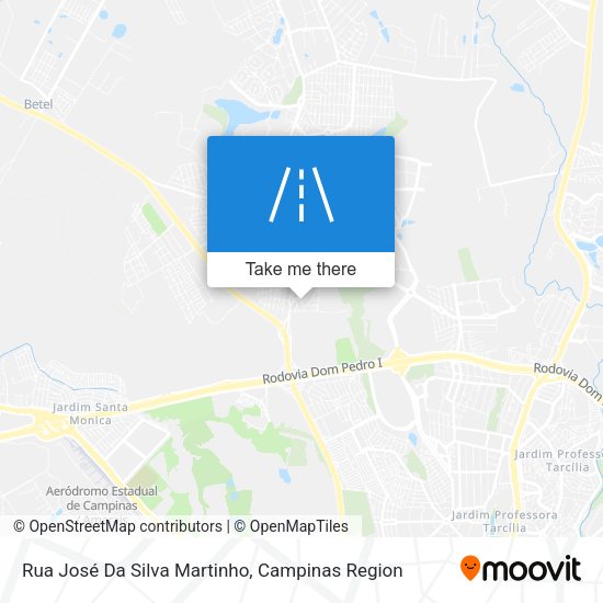 Rua José Da Silva Martinho map