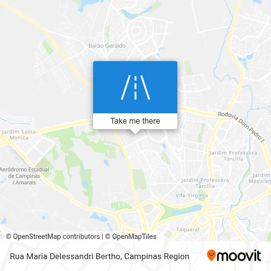 Rua Maria Delessandri Bertho map